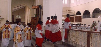 Protest Against Jaffna Bishop