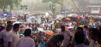 ශ්‍රී ල නි ප නායක තර්ජන කුණු කූඩයට