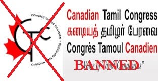 GOSL Names and Bans LTTE Fronts: Canadian Tamil Congress