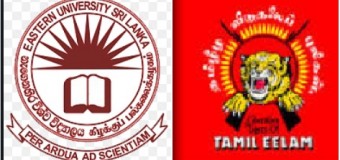LTTE Tamil terrorist Remembrance in Eastern University.