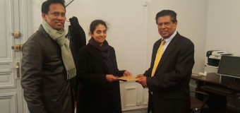 Sri Lankans Held Protest on Attacking to Was Heroes by Yahapalanaya  – France