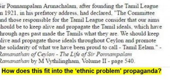 Sri Lanka’s problem is Terrorist not Ethnic