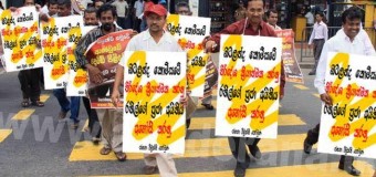 Sri Lankans in Globally protesting Ranil’s Appearance in Deakin Uni. in Australia