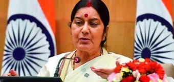 Another Indian threat: India’s Foreign Minister Sushma Swaraj threatens Sri Lanka