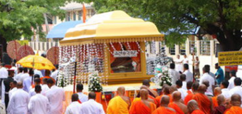 One Sided Tamil’s Sanhidiyawa Opposed Cremation Ceremony of Naga Vihara Thero