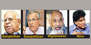 Contradictory stand on PC polls, new Constitution baffle electorate TNA leaders differ: