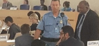 LTTE Tamil Terrorists’ Diaspora Leader, Pathmanabban Manivanna caught Red Hand in UNHRC General Assembly  while distributing anti-Sri Lankan documents to UN Ambassadors on 13th Sep. 2018