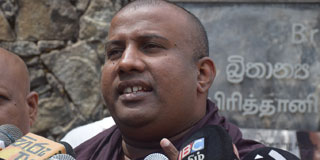 BBS Protests Interference of UK Gov. in Sri Lanka