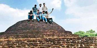 Pictures taken on top of Kiralagala Cheithiya by Eight Muslims Undergrad. remanded