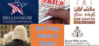 Bim Saviya with MCC – A Government without Land & Legal professionals unable to adjudicate our Land Rights