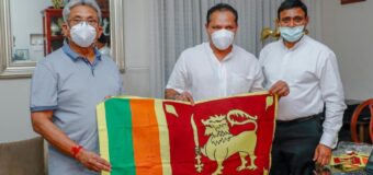 Government accused of distorting Sri Lanka flag