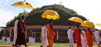 The ‘Deegawapiya Stupa’ restoration project inaugurated
