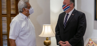 US Secretary of State insists Sri Lanka lines up against China