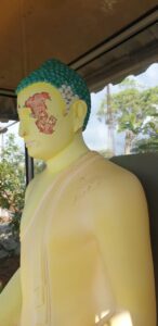 Tamil Extremist damage Buddha Statue in University Jaffna