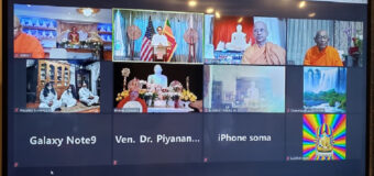 Ambassador Aryasinha commends the services rendered by the Maha Sanga in the propagation of Buddhism across the world