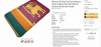 Sri Lanka raises concern with Beijing over Chinese doormats featuring its national flag