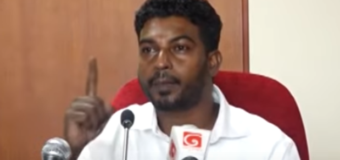 උතුරේ දේශපාලනඥයෝ කරන්නේ ඉන්දියාවේ වැඩ මිස ජනතා සේවයක් නොවේ- යාපනය සිවිල් සංවිධාන කැඳවුම්කරු අරුන් සිද්ධාර්ථන්