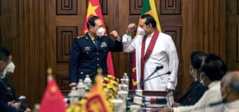 Chinese defense minister visits Sri Lanka amid rising geopolitical tension