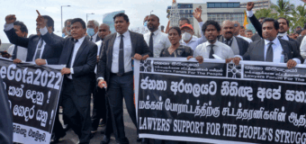 Attorney Dharshan Weerasekera vs Saliya Pieris : Legal implications of aragalaya protests
