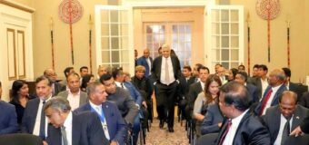 Sri Lanka president meets top commonwealth official, and Expat group