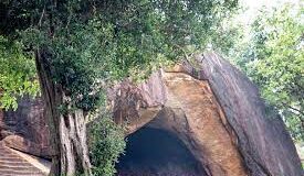 Vessagiriya -Reminiscent Gravity=Defying Boulder With Inscriptions