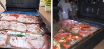 බට්ටා ලොරි තට්ටුවේ රහස් කුටියක් – අධිබල පුපුරණ ‍ද්‍රව්‍ය තොගයක් හංගලා