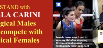 Female boxer falls to her knees & cries as she quits against male transgender: WHERE ARE THE WOMEN’S ACTIVISTS?