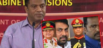 ශවේන්ද්‍ර ඇතුළු 4කට පැනවූ සම්බාධක ගැන රජයේ ස්ථාවරය අද කියයි