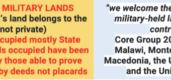 Sri Lanka Land releases after 2009 – State Land, Private Land & “No Military Land”