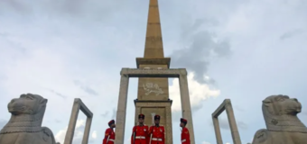 Tribute to the fallen