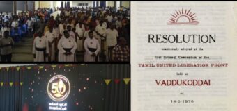 50 years of Vaddukoddai separatist politics and 3 decades of LTTE terrorism, time to stop fooling the Tamil people
