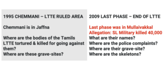 Is 1995 Chemmani grave-site being used to replace inability to prove 40,000 killed in 2009
