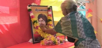 Why is Thileepan, who took  terrorism, made a hero in Nallur?